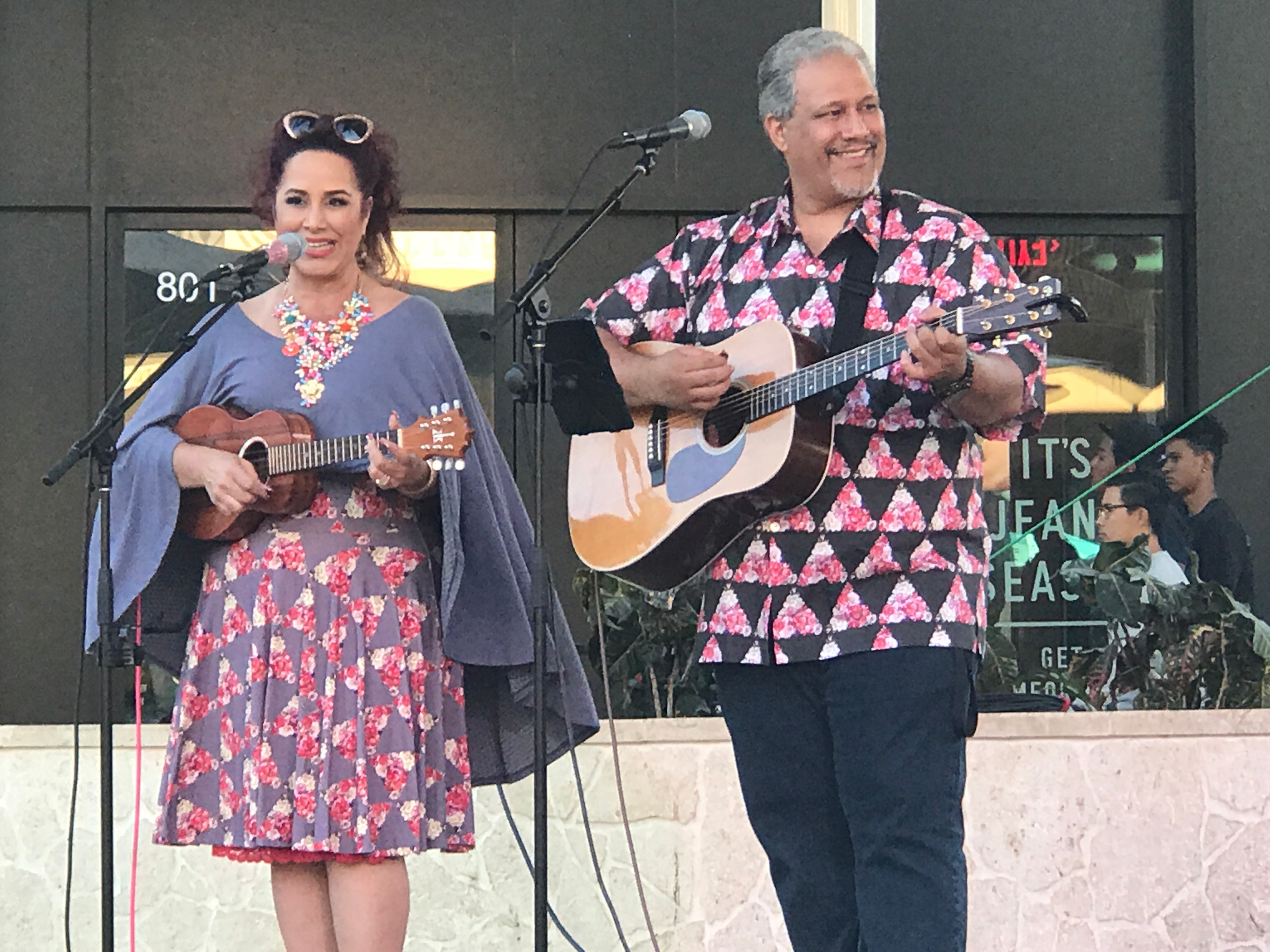 Hawaiian cultural performance at King Kamehameha celebration