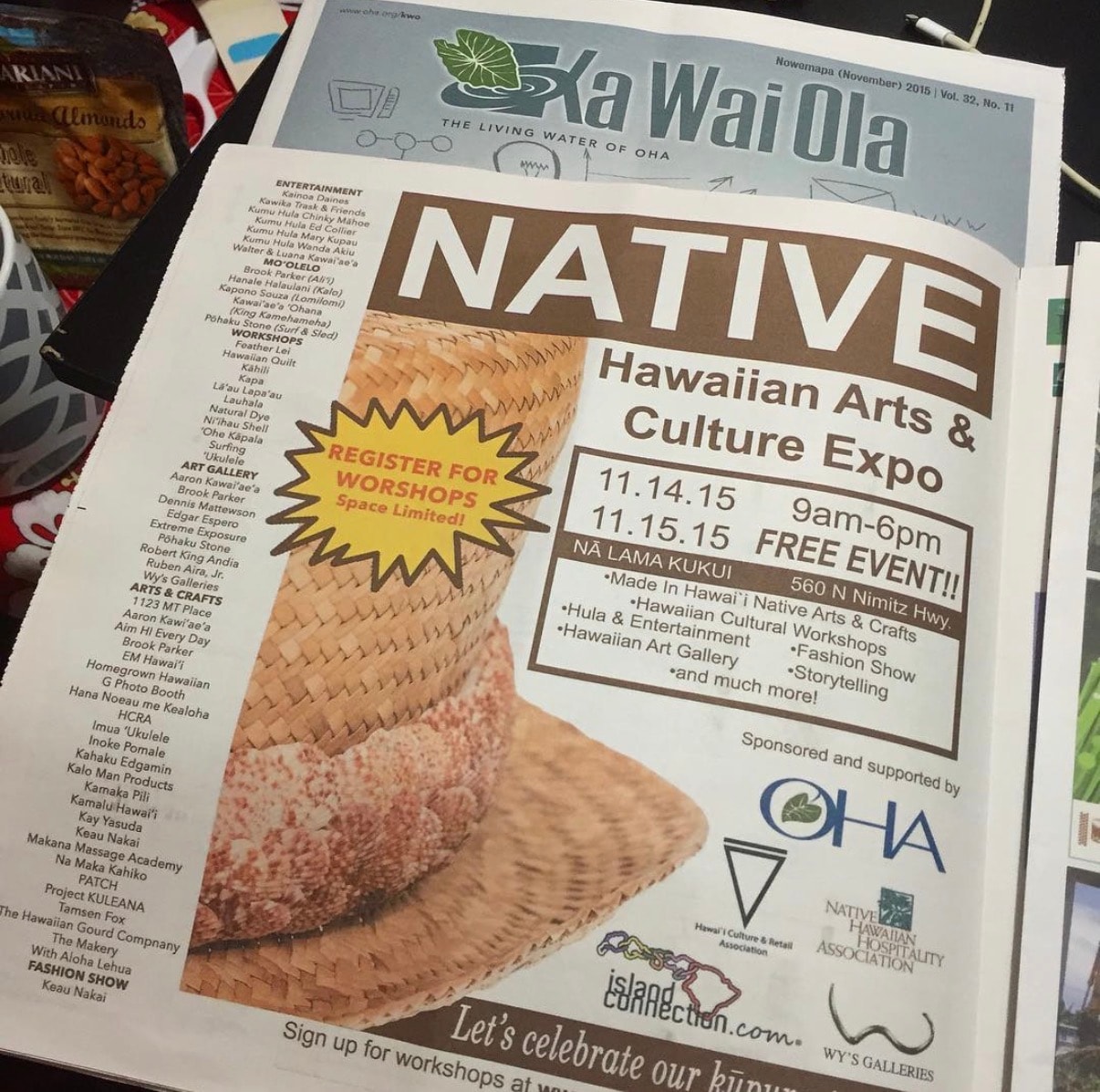 Ka Wai Ola Hawaiian Arts & Culture Expo magazine